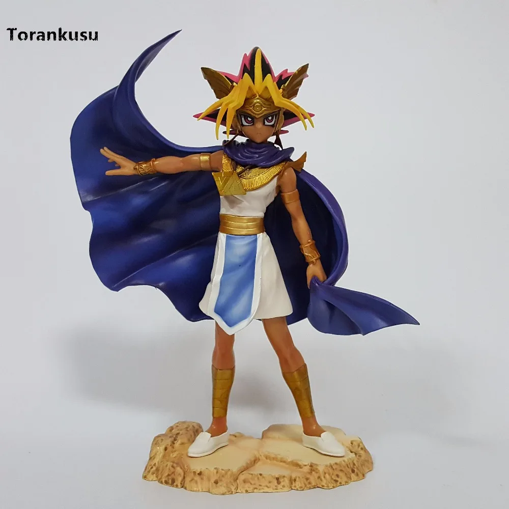 Yu Gi oh атем фигурку 240 мм модель игрушки Аниме Yugioh Дуэль Монстры юги Муто ПВХ