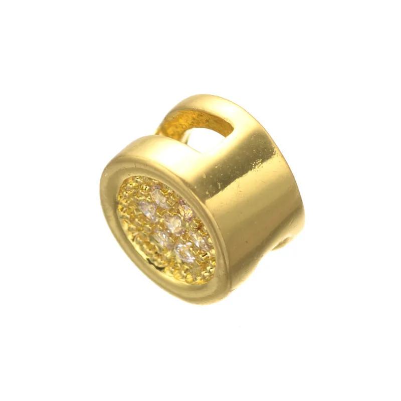 Высококачественные украшения с микрозакрепкой бусины из циркония Женская