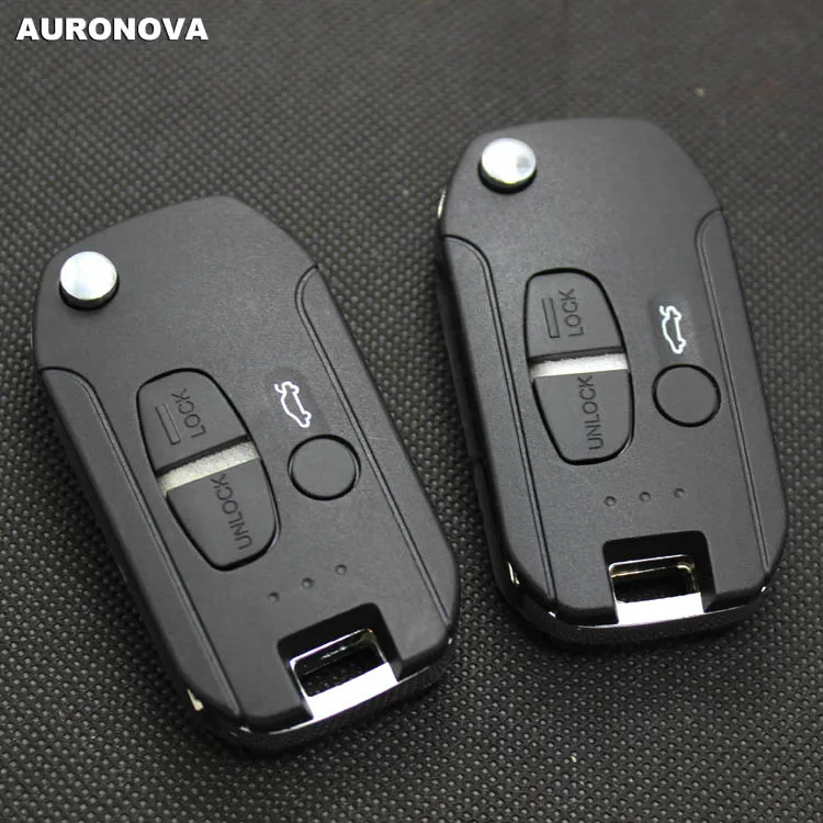 Новый обновленный откидной складной чехол для ключей AURONOVA Mitsubishi Lancer