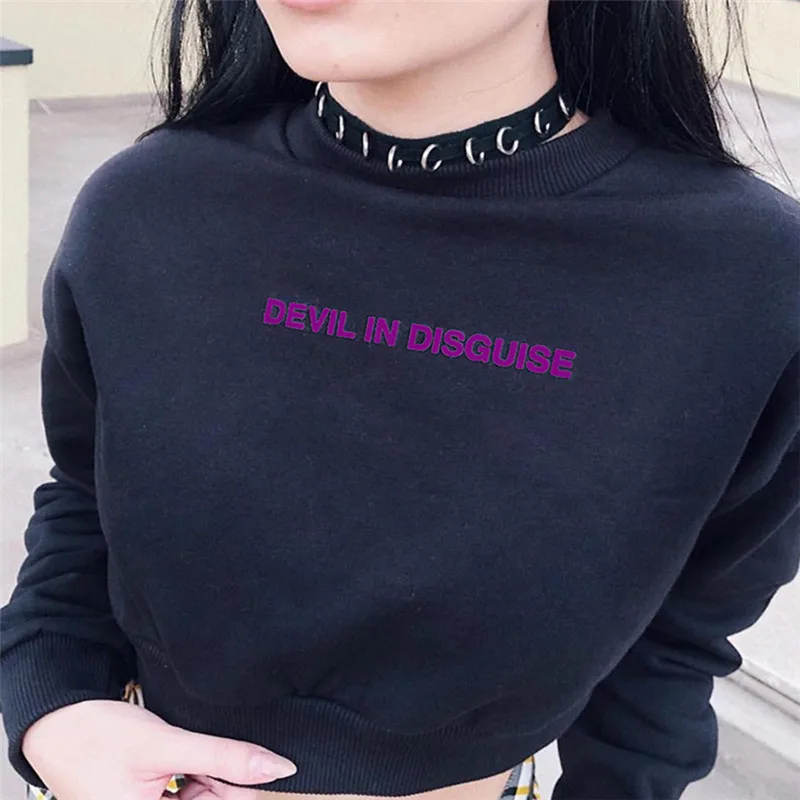 Для женщин желтый Croped толстовки Толстовка tumblr милые Корея Мода Harajuku Oversize с