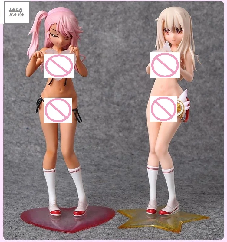 Аниме Fate Сексуальная ПВХ фигурка kaleid liner Prisma Illya фигурка Von Einzbern модель игрушки Puella Magi Madoka Волшебная фигурка сакуры