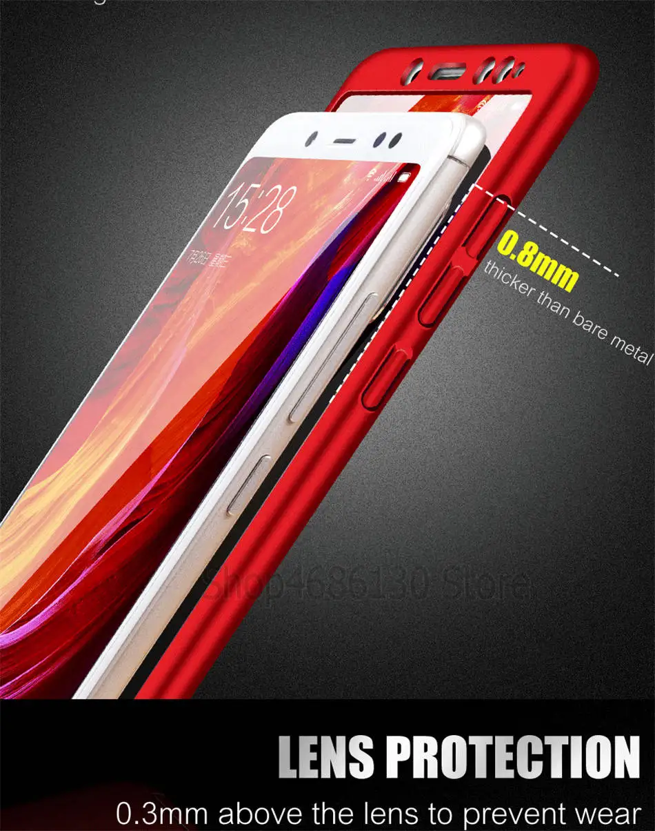 Роскошный 360 Полный Чехол чехол для телефона для Xiaomi Redmi 5 Plus Note 5 5A 6 Pro противоударный чехол s для Redmi 6 6A Note 7 6 Pro Чехол