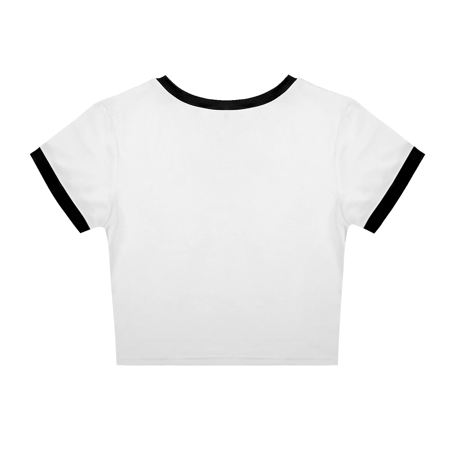 Летняя женская футболка укороченная с графическим принтом топ коротким рукавом