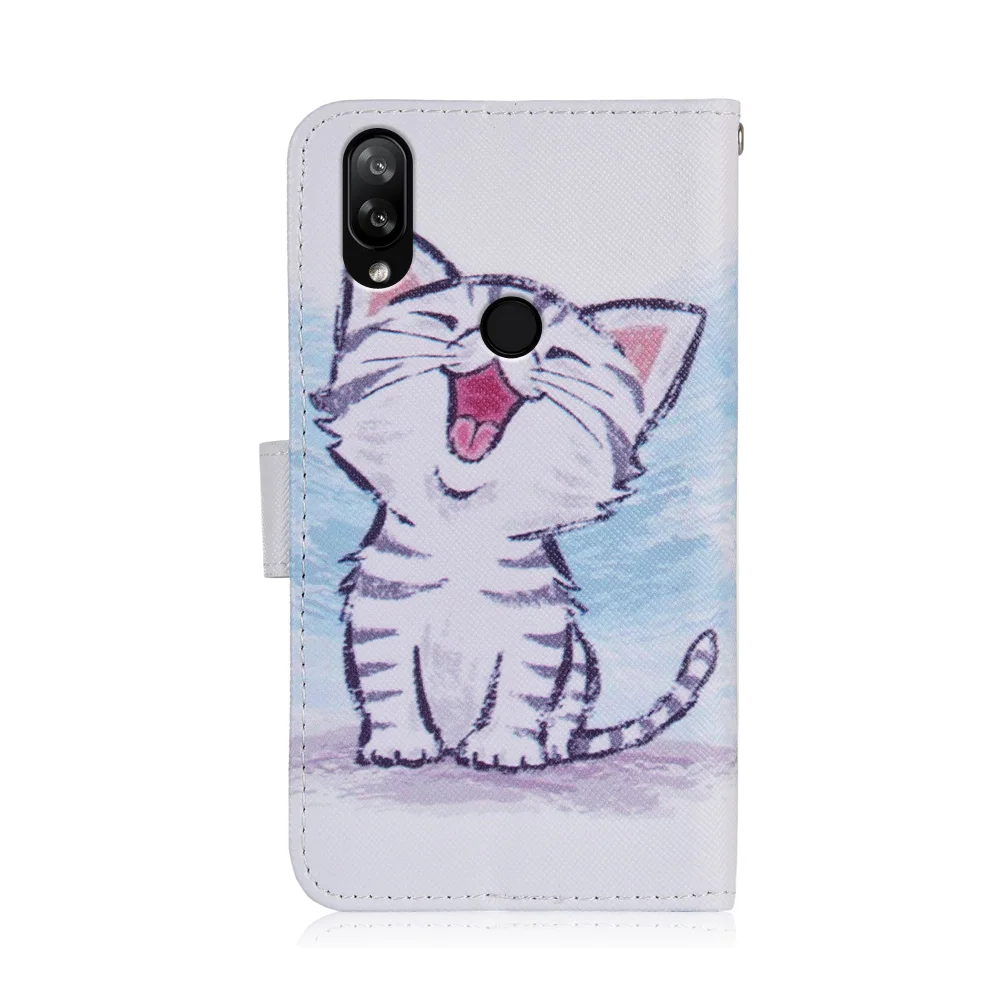 Для DOOGEE N10 чехол с рисунком из искусственной кожи чехол Модный милый крутой Чехол для мобильного телефона
