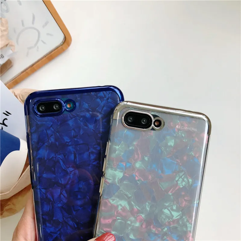 Чехол для huawei Honor 10 9 8 7X 7C Y6 Y7 Prime 2018 iphone 7 Plus 6s X Силиконовый мягкий чехол 2 в 1