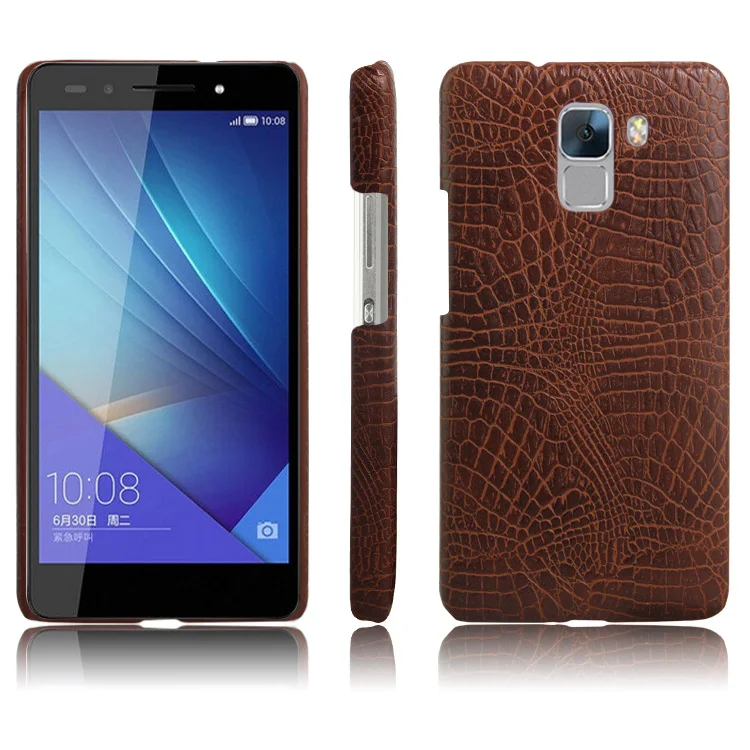 Чехол из искусственной кожи с крокодиловым узором для Huawei Honor Play 5X/Honor 5X/Huawei GR5 5