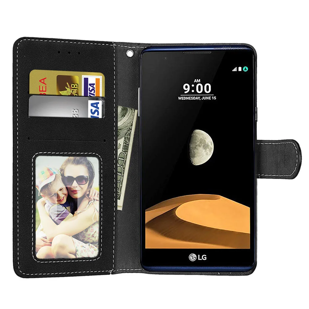 Чехол для телефона LG X Max K240 чехол Xmax с 3 слотами карт матовый зеркальный подставка