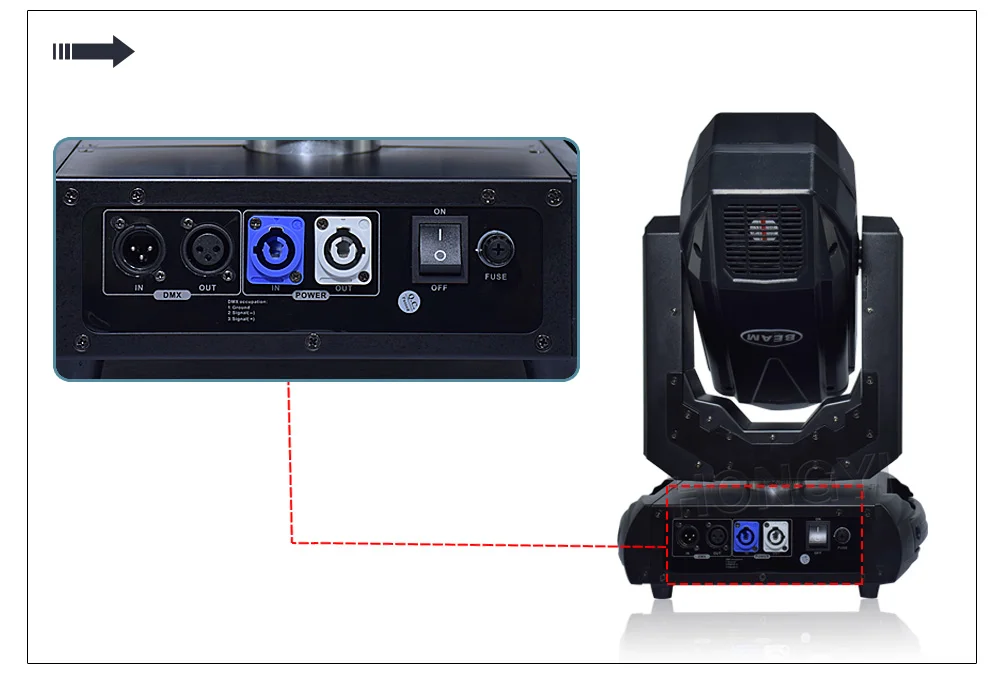 260 w луч 10R двойная Призма Двигающаяся голова sharpy луч дежурное освещение dmx для вечерние концерта