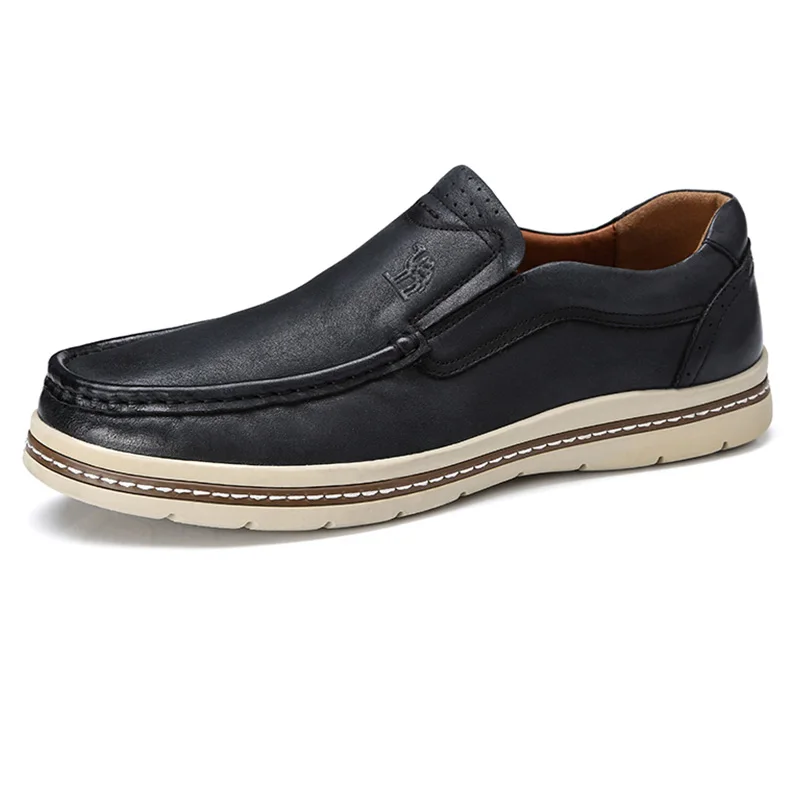 A732272490Gray CAMEL/Мужская обувь; осенние матовые лоферы из натуральной кожи в стиле ретро; мужские повседневные Мягкие складывающиеся туфли на плоской подошве; обувь в английском стиле - Цвет: A732272490Gray