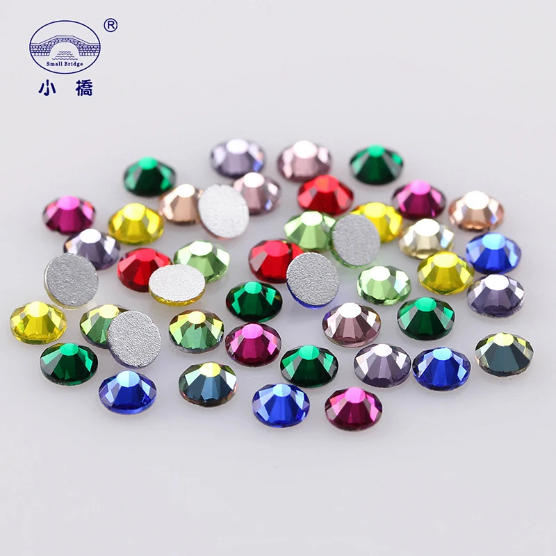 Стекло Flatback Crystal Mix Стразы для Костюмы обувь кристаллы украшения Diy Круглый Nail Art