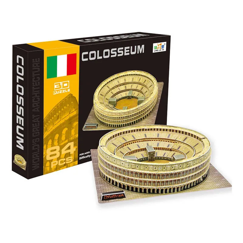 3D Строительные Модели пазлов разработка детских интеллектуальных игрушек