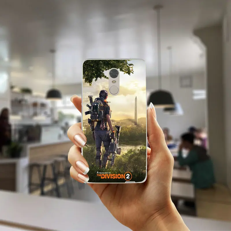 Tom Clancy's The Division мобильный мягкий чехол для телефона TPU Xiaomi Redmi Mi Note 4X2 3 S 4A 5 6 5s 5X 5A 6X