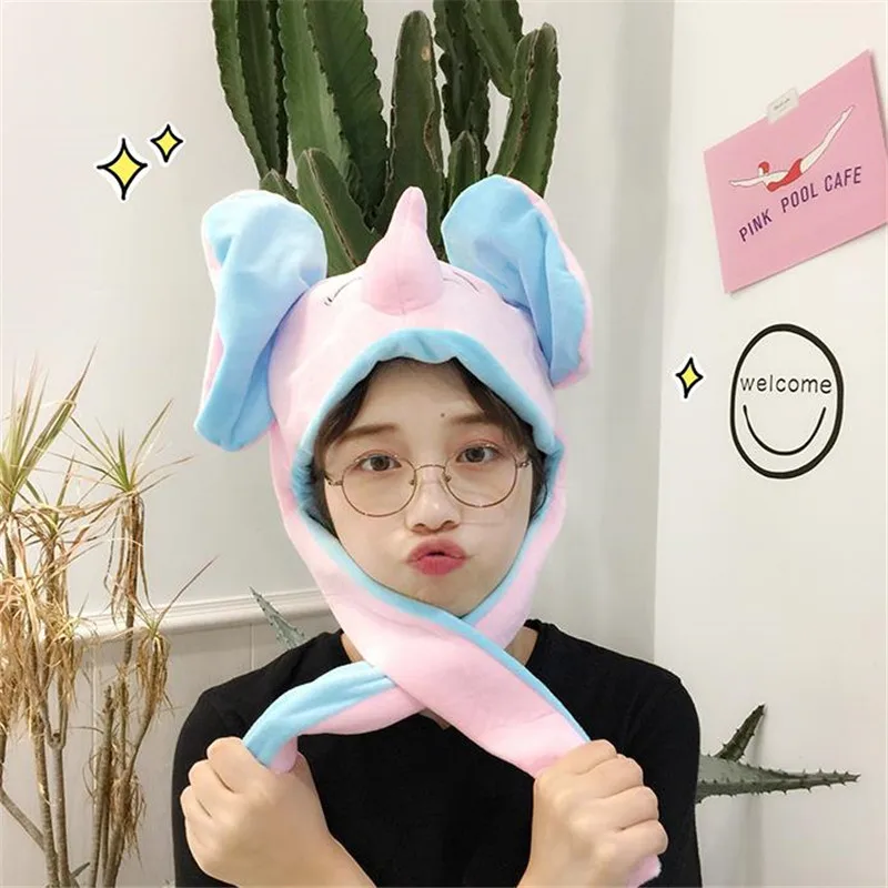 Мультфильм милый ухо будет двигать головой рамка для фото Косплей игрушка