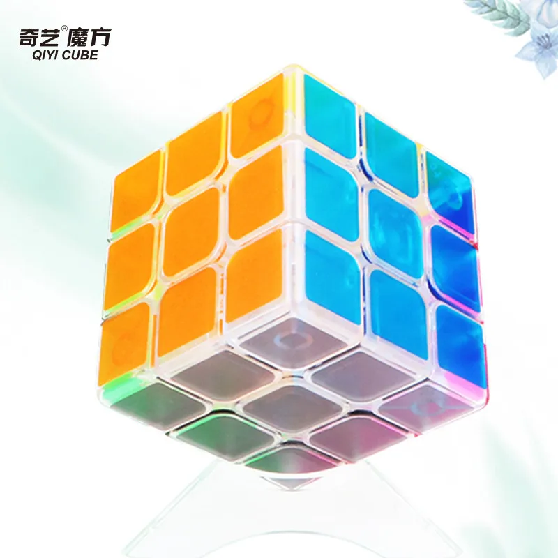 Новый QiYi QiHang большой размер 60 мм 3x3x3 прозрачный Кристальный магический куб