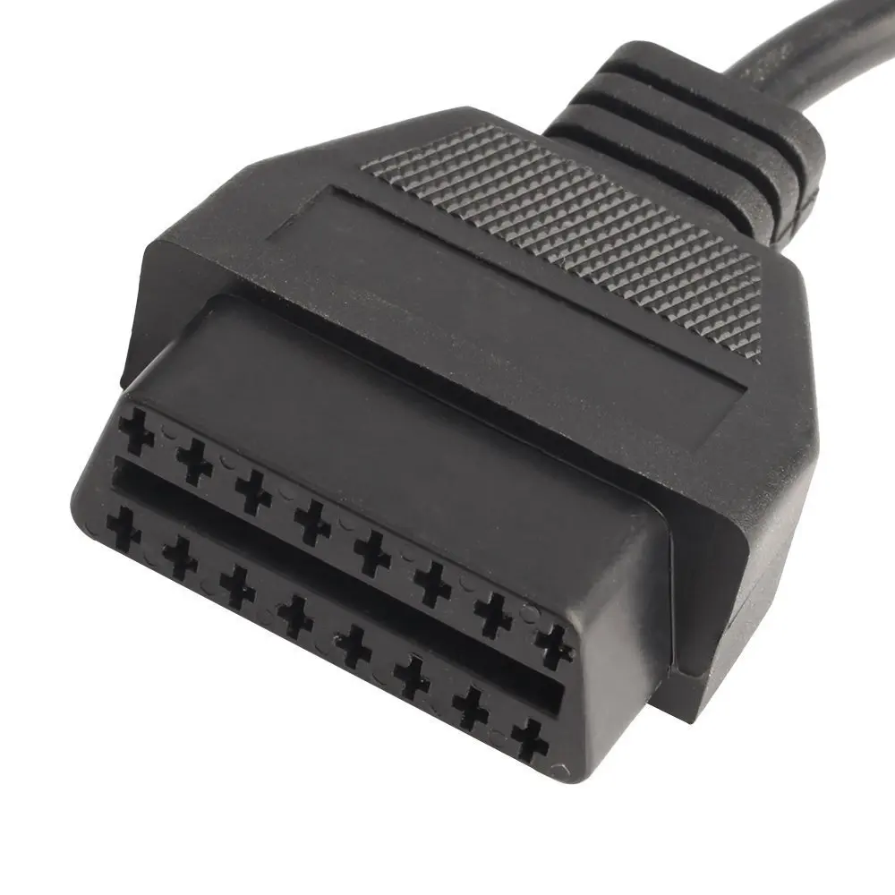 10 шт./лот адаптер OBDII OBD 2 для разъема GM 12 16 контактов Автомобильный