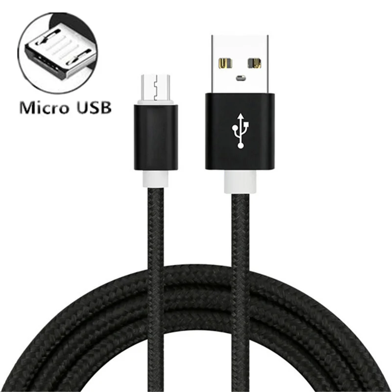 Зарядный кабель Micro USB для Samsung Galaxy Note 9 8 S9 S8 A6 A8 Plus 2018 S5 S6 S7 Edge A3 A5 A7 2016 J3 J5 Pro J7 2017 Type