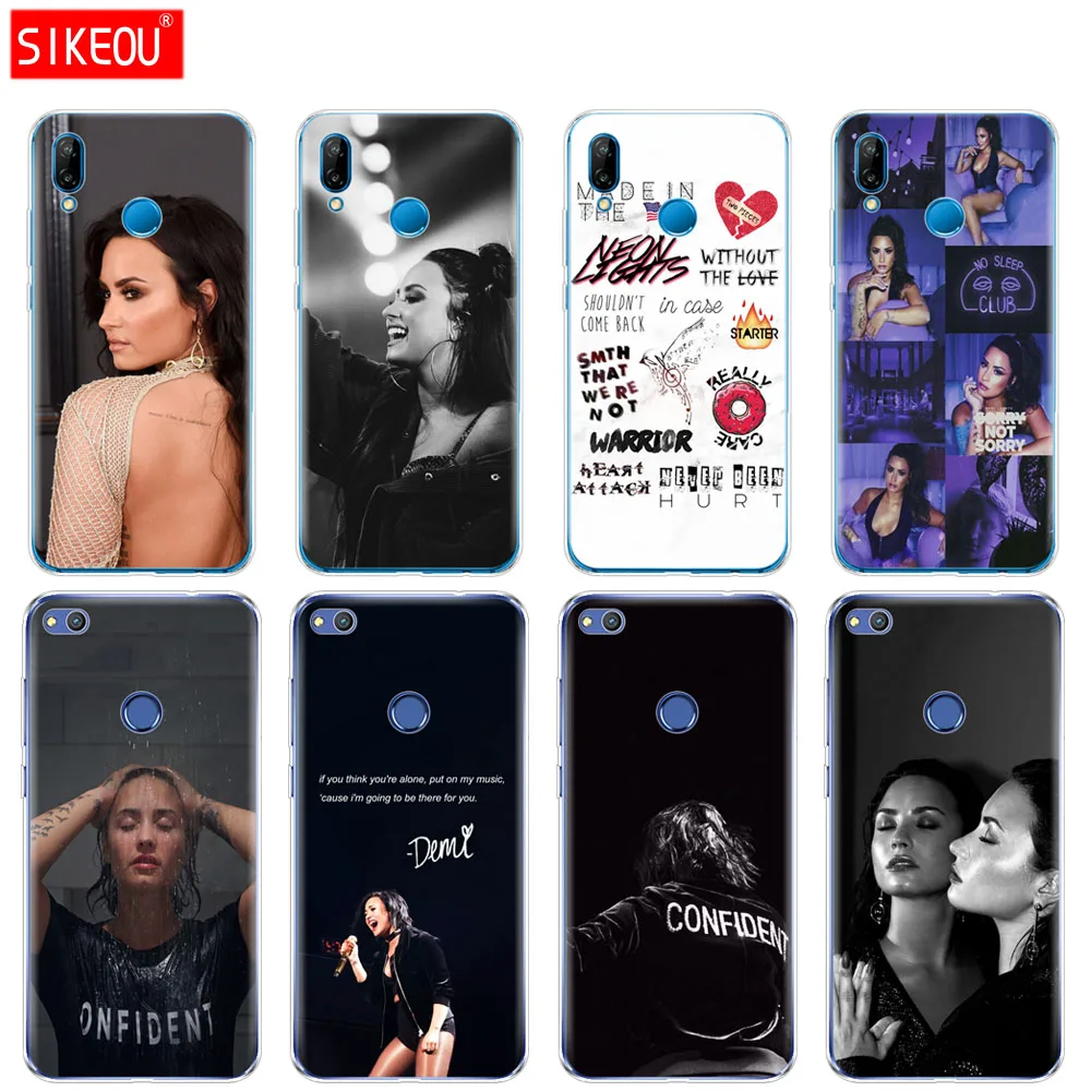 Силиконовый чехол для телефона Huawei P20 P7 P8 P9 P10 Lite Plus Pro 2017 p smart 2018 Demi Lovato|Бамперы| |