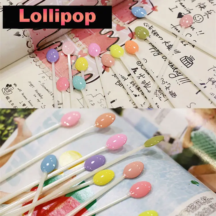 100 шт. ложки для дизайна ногтей стильные женские ложные доски палочки показа лака