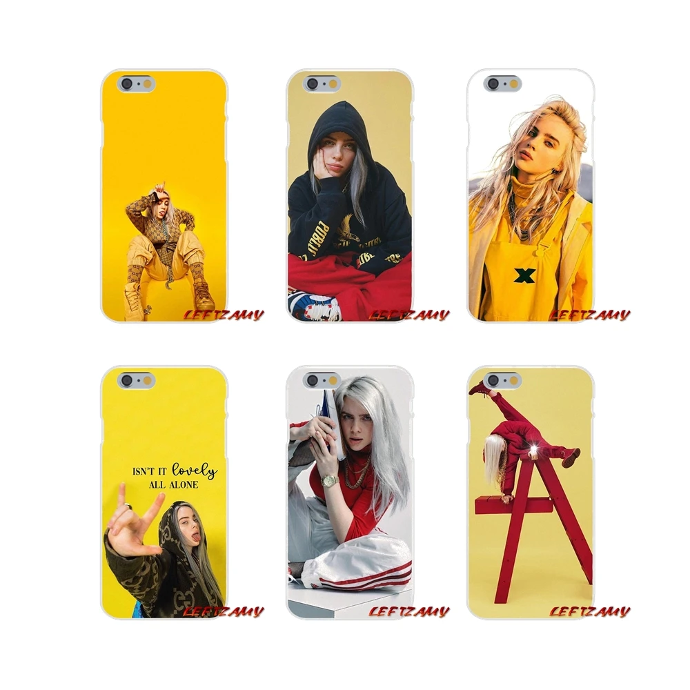 Аксессуары чехлы для телефонов Чехлы iPhone X XR XS MAX 4 4S 5 5S 5C SE 6 6S 7 8 Plus ipod touch Billie Eilish Khalid