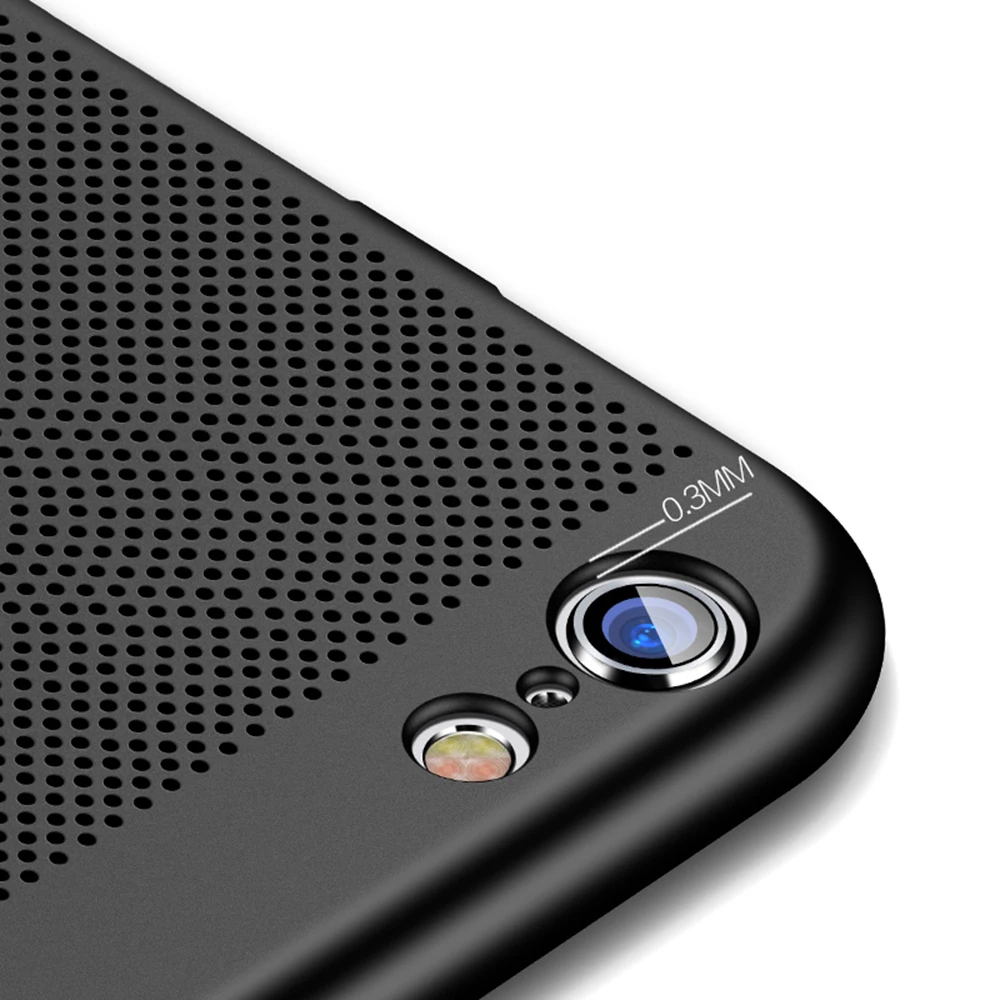 GK29 Breathing Phone Case For iPhone 5s 6s 7 Plus SE Shockproof PC Back Covers Shell Protective Housing 5 s 6 |