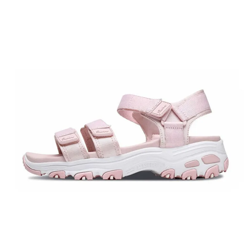 Босоножки Skechers D'lites женские на платформе сандалии среднем каблуке прогулочная