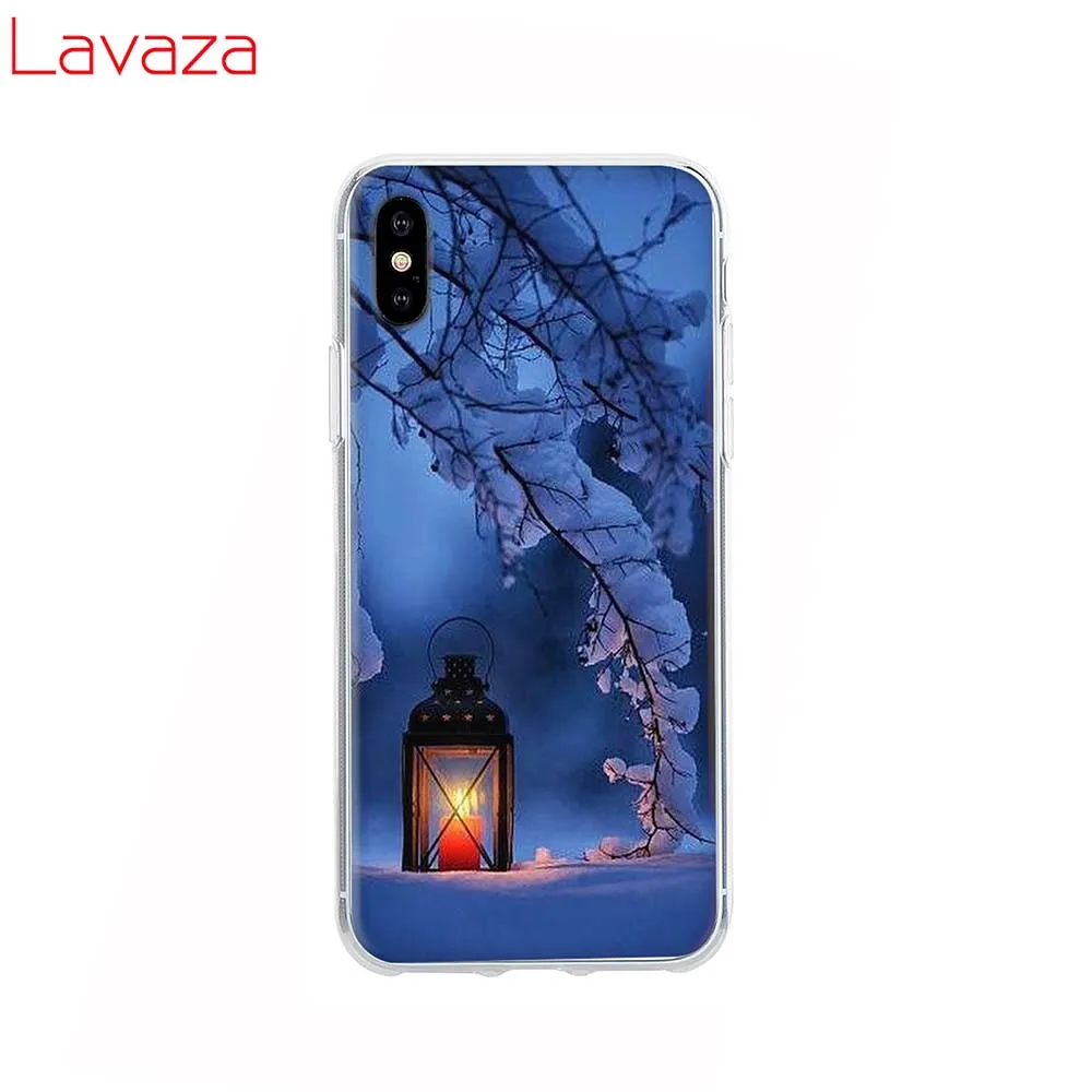 5 Lavaza пейзаж Зимний Легкий снег Жесткий Чехол для Apple iPhone 6 6s 7 8 плюс X 5 5S SE чехол для iPhone XS Max XR крышка - Цвет: 5