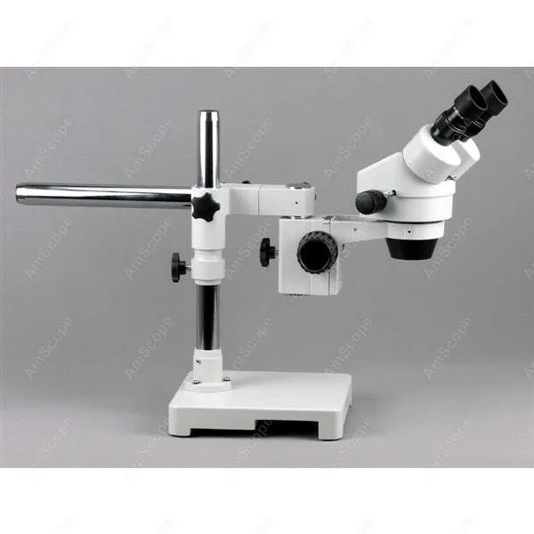 Стерео Зум бум микроскоп AmScope поставки 3 5x 90X + оптоволоконный кольцевой