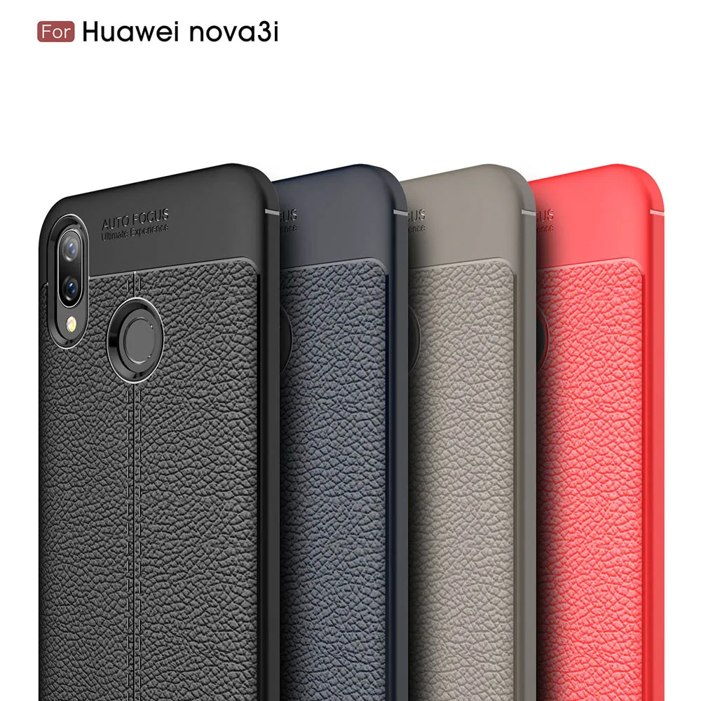 Мягкий силиконовый чехол для Huawei NOVA 3i INE-LX2 INE-AL00 чехлы телефонов из ТПУ Nova3i INE LX2 |