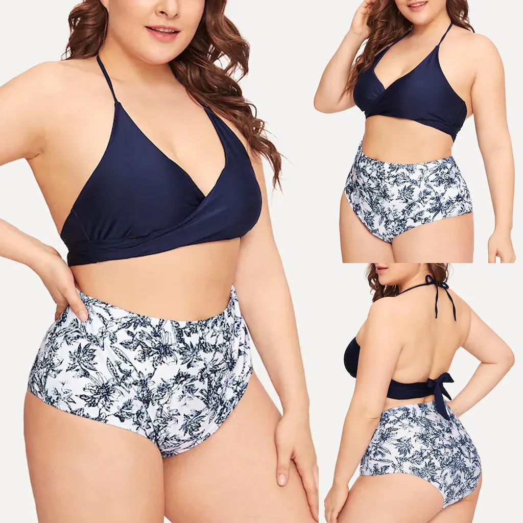 Пляжная одежда SAGACE Женский купальник Танкини с пуш-апом из двух предметов бикини