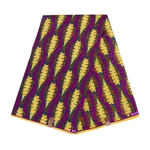 polyester Ankara Africa prints batik fabric real dutch wax tissu high quality 6yards fashion African sewing for party dress - Цвет: 35