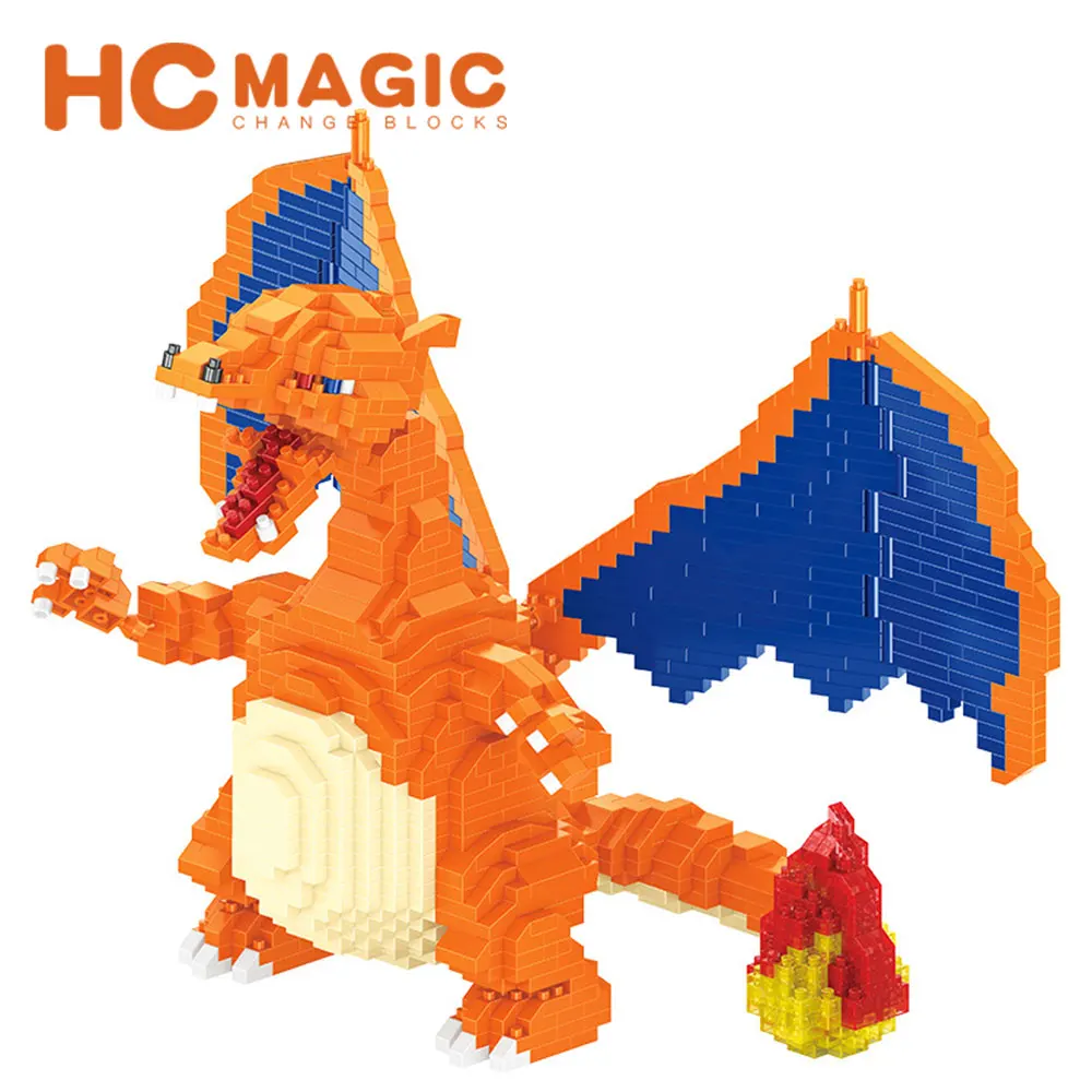 HC MAGIC 1041 алмазные шарнирные монстры строительные блоки детские подарки игрушки