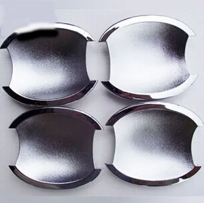 

ABS Chrome Door Handle Bowl Cover for Almera Old Sylphy Classic Car Styling Stickers Accessories 4 pcs Free Shipping