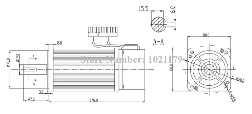AC220V 400 Вт-750 Вт ЧПУ серводвигатель+ 1.3N.m 2.5A 60 мм 400 Вт серводвигатель переменного тока+ 3 метэ кабель для ЧПУ
