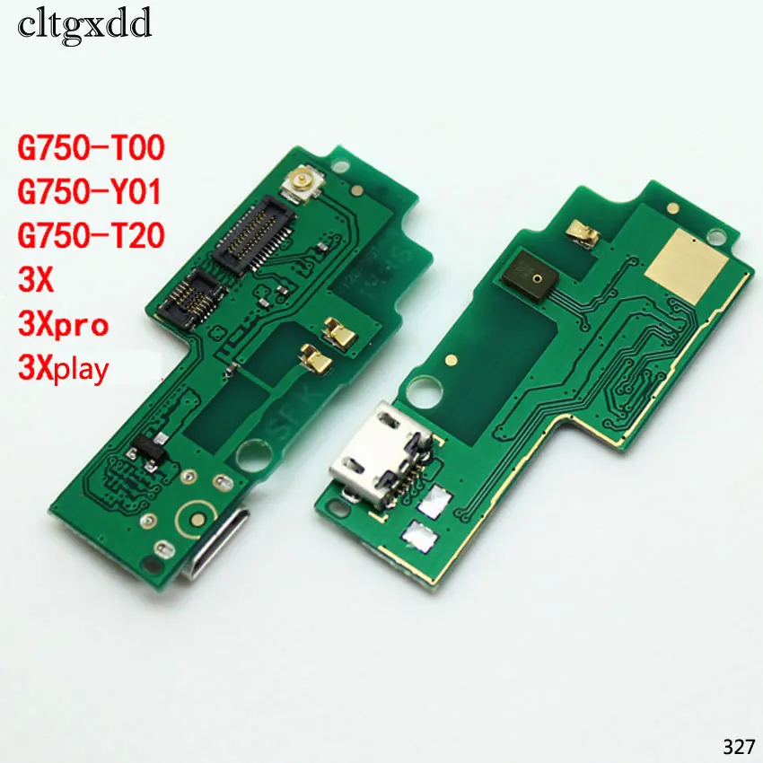 

Usb-разъем cltgxdd для зарядки и передачи данных, док-станция для платы микрофон, гибкий кабель для Huawei Honor 3X G750 T00
