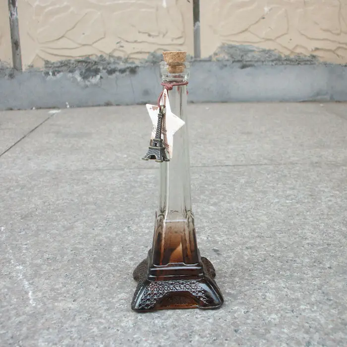 Lucky бутылка со звездочками креативный Эйфелева башня дизайн Желая домашние