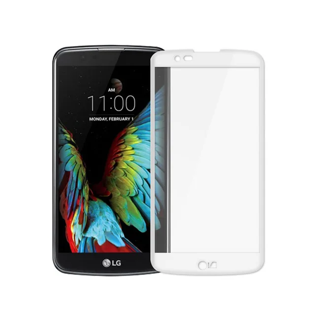 3D Защита экрана для LG K10 2016 Полное покрытие Взрывозащищенная защитная пленка |