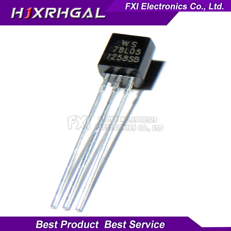 100 шт. 78L05 78L06 78L08 78L09 78L12 78L15 hjxrghal TO 92 TO92 транзистор|Интегральные схемы| |