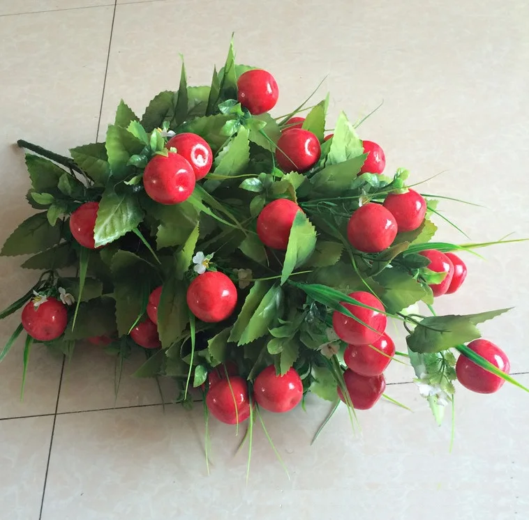 70CM Artificial Fake 36 Heads Fruits Tree Flower Plants Home Store Graden Decorative Fruit No Pot | Дом и сад