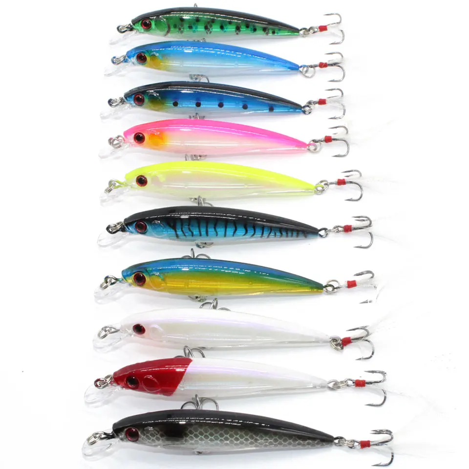 Жесткий пластик рыболовные приманки 9 см/7 г искусственная приманка Crankbait Рыбалка