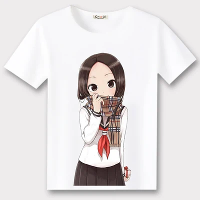 Новые футболки Karakai Jouzu no Takagi-san the Master of Teasing, футболка для косплея, топы с короткими рукавами, футболки для женщин и мужчин - Цвет: 14