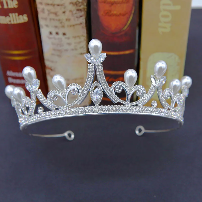 2019 головной убор Корона для невесты Роскошные queen корона ювелирные изделия