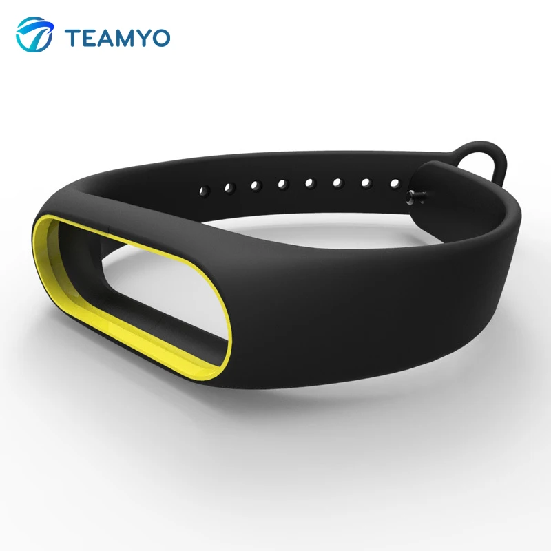 Силиконовый ремешок для Xiaomi Mi Band 2 сменный Браслет mi band цветные аксессуары смарт