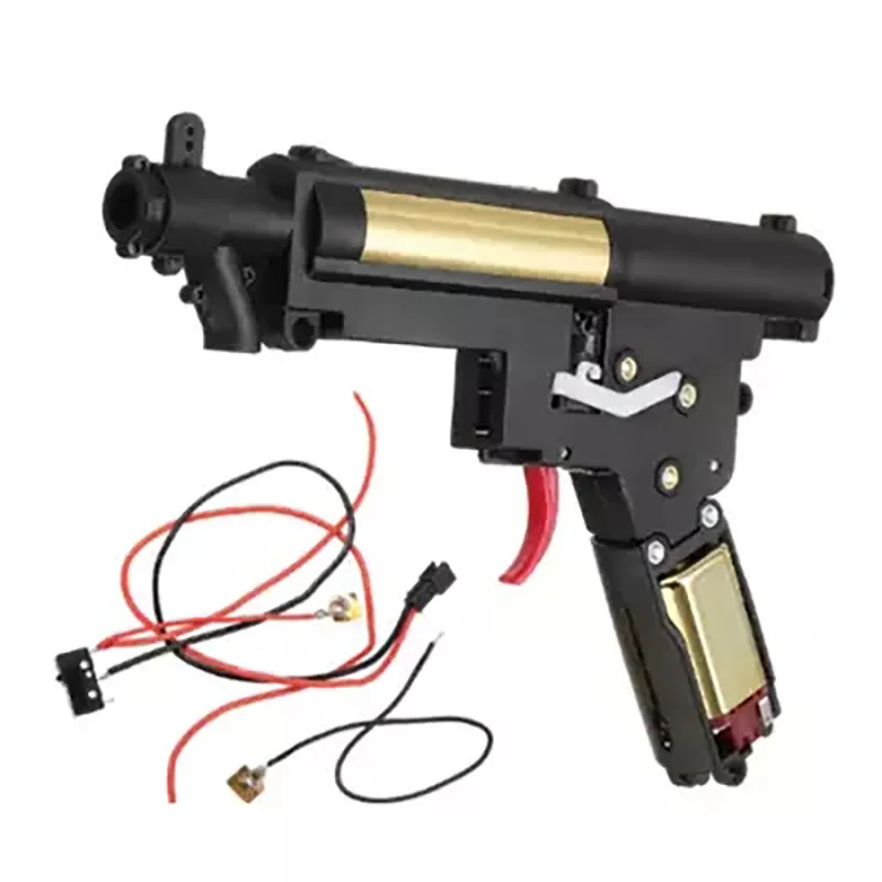 PB игривый bagToys Спорт на открытом воздухе CS нейлон UMP45 основной корпус Гофрированная коробка труба Батт jinming8 волна коробка комбинация гель мяч пистолет - Цвет: a  set
