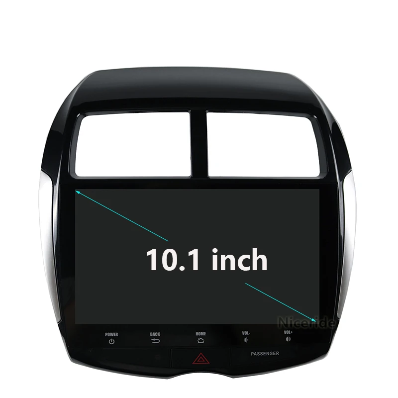 10 2 &quot2 Din Android 7 1 автомобильный gps радио для Mitsubishi ASX Citroen C4 Авторадио навигации