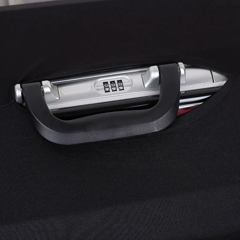 Дорожный эластичный Чехол для багажа защитная ткань чемодан на молнии Защитные