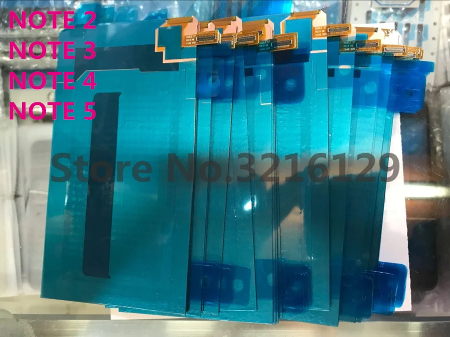 

10PCS LCD Original Handwritten writing board Stylus Features Induction paper Cable For samsung note 2 3 4 5 N7100 N900 N910 N920