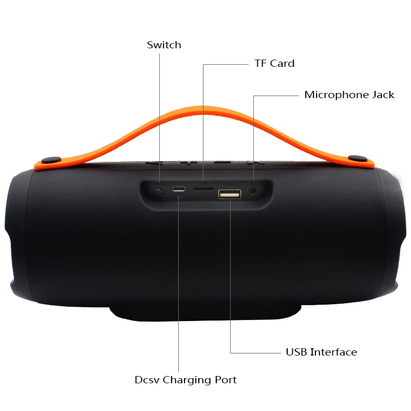 Hopestar портативная беспроводная bluetooth колонка 10 Вт стереосистема TF FM радио