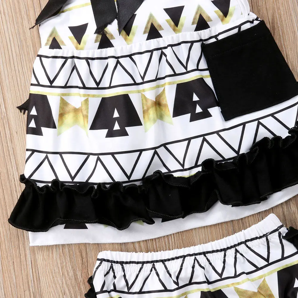 Малышей для маленьких девочек цветочные ремень модные топы без рукавов ТУТУ