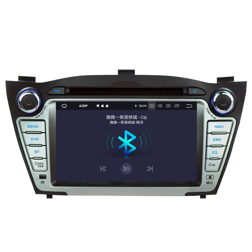 Aotsr Android 9 0 GPS навигация автомобильный DVD плеер для Hyundai IX35 Tucson 2009 2015 мультимедиа 2 din