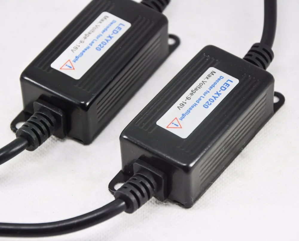 1 пара H13 9008 авто светодиодный фар Conversion Kit преобразователь can шины короче спереди